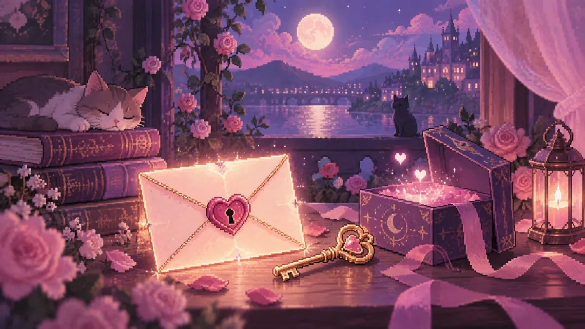 Xem trước mẫu Secret Message - Mật Mã Tình Yêu
